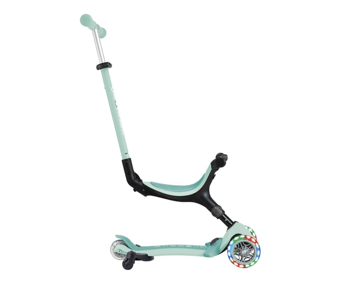 Patinete Go Up Active Luces 360º Menta Globber - Imagen 6