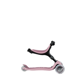 Patinete Go Up Active Luces Eco Rosa pastel Globber - Imagen 2