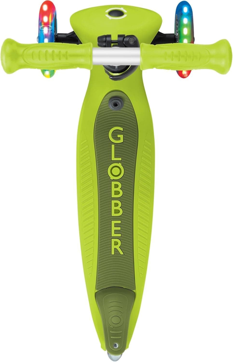 Patinete Go Up Active Luces Verde Lima Globber - Imagen 4