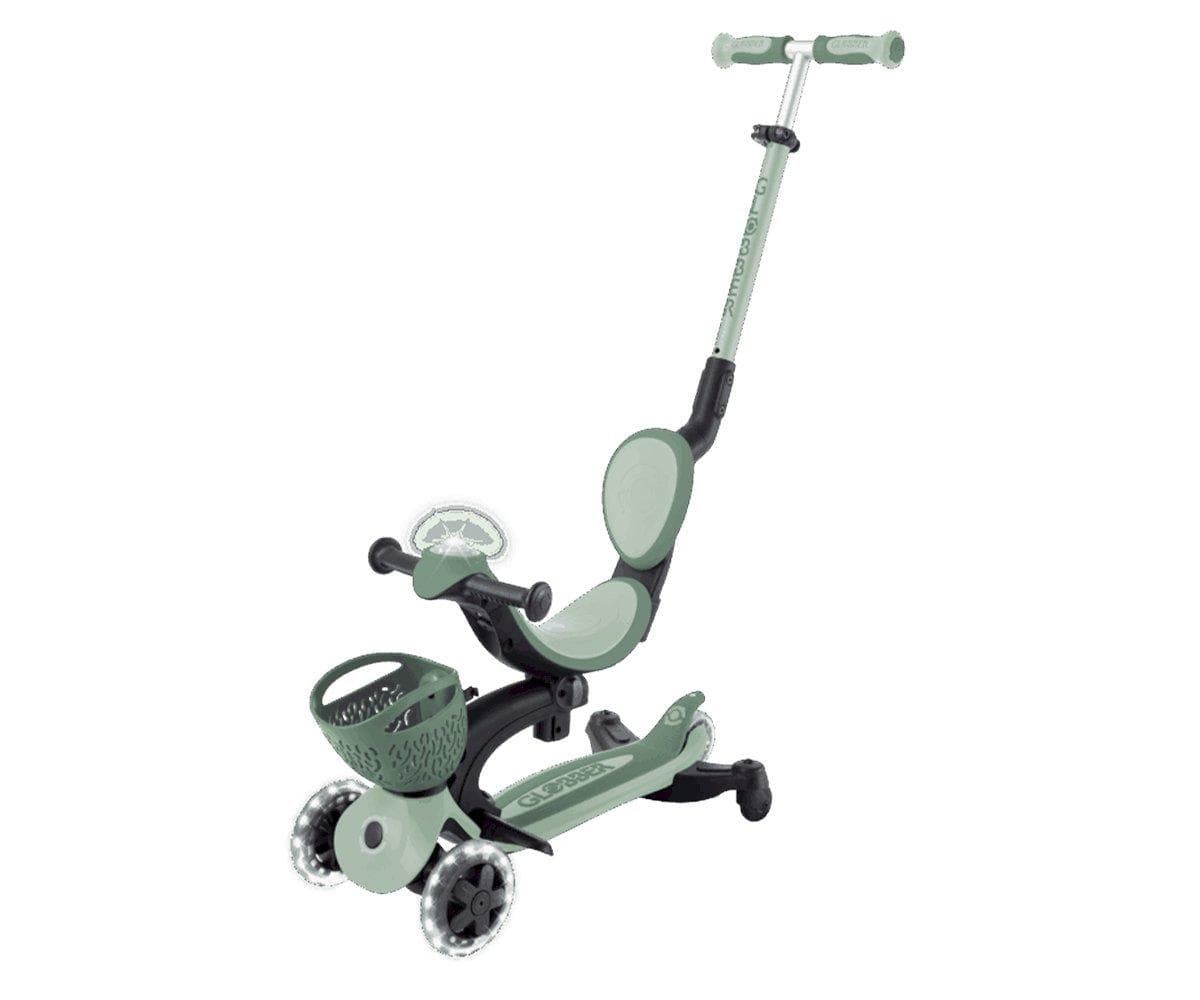 Patinete Go Up Baby Luces 360º Oliva - Imagen 1