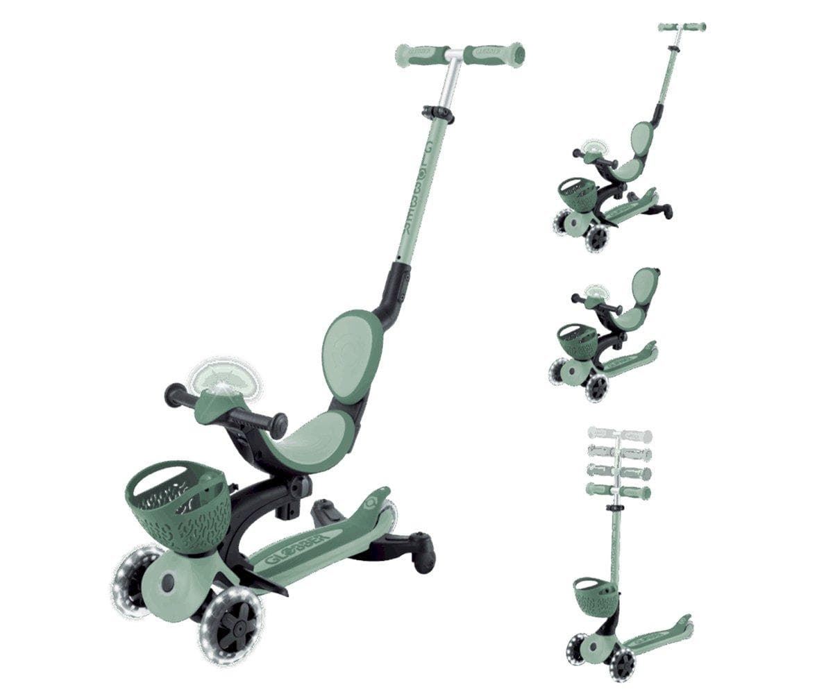Patinete Go Up Baby Luces 360º Oliva - Imagen 3