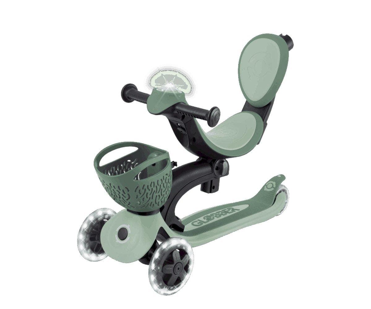 Patinete Go Up Baby Luces 360º Oliva - Imagen 4
