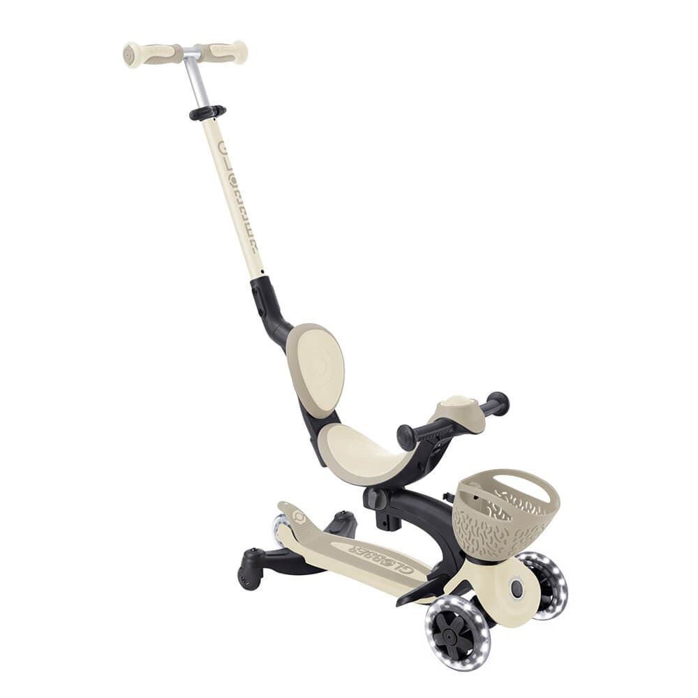 Patinete Go Up Baby Luces 360 Taupe - Imagen 5