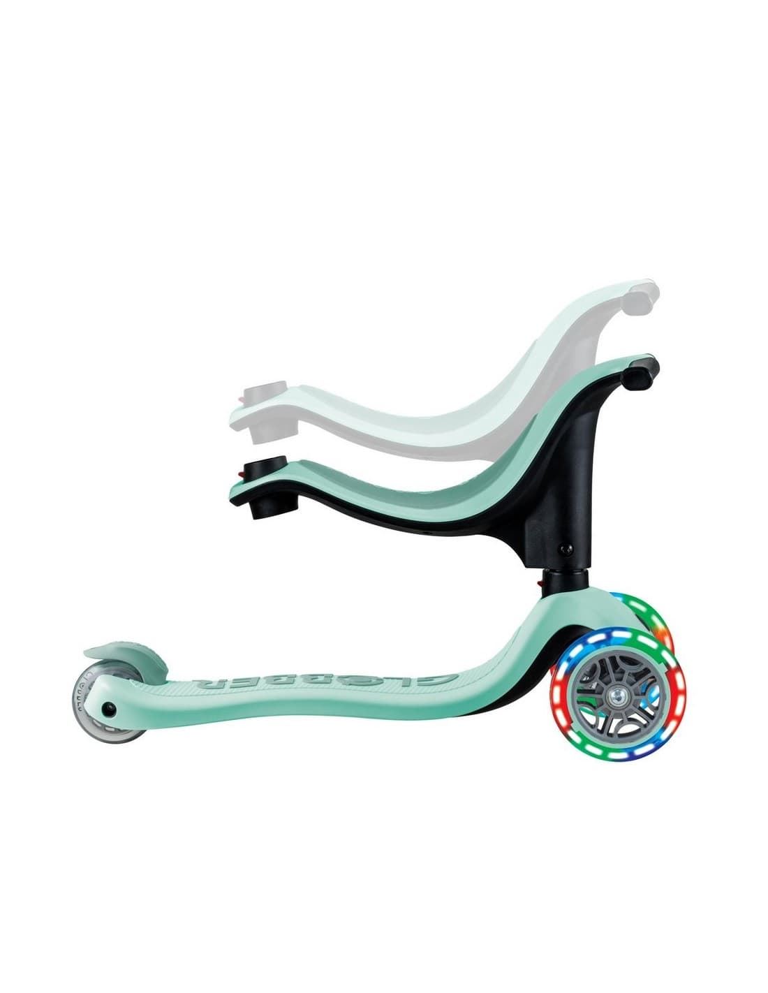 Patinete Go Up Sporty Luces Menta - Imagen 2