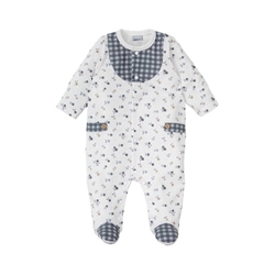 Pelele Bebé Cedro Azul - Imagen 1