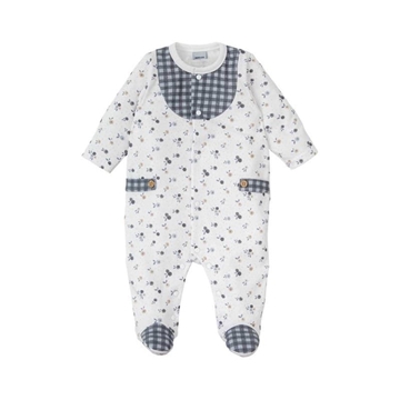 Pelele Bebé Cedro Azul - Imagen 1