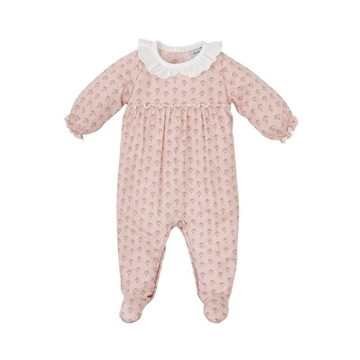 Pelele Bebé Lavanda Rosa - Imagen 1