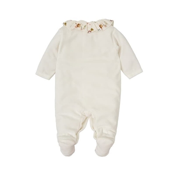 Pelele Bebé Tundosado Beige - Imagen 2