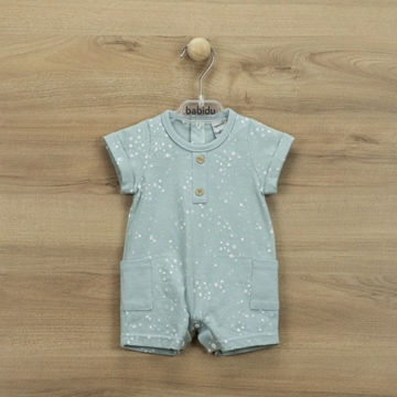 Pelele Manga Corta Galaxy Verde - Imagen 1