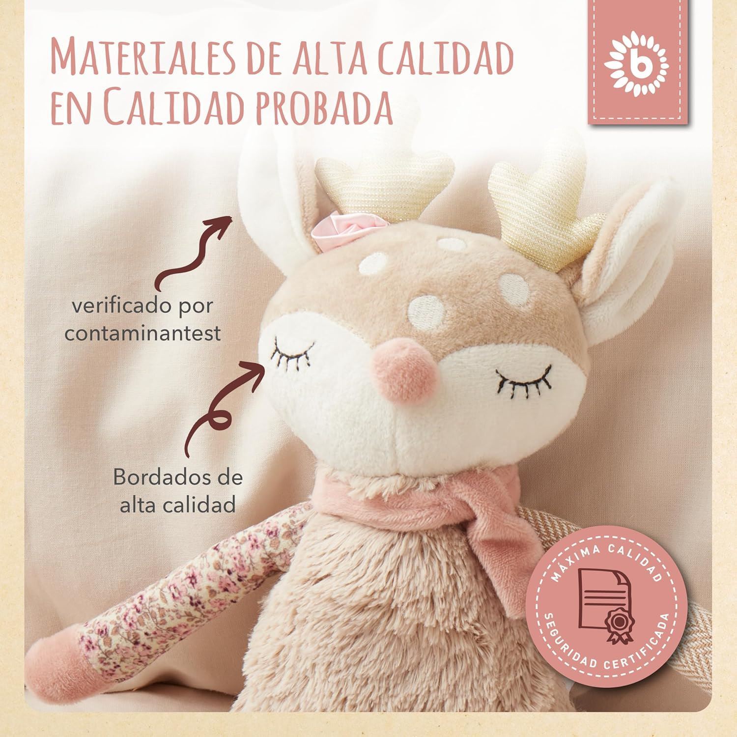 Peluche Cervatilla 44 cm - Imagen 3