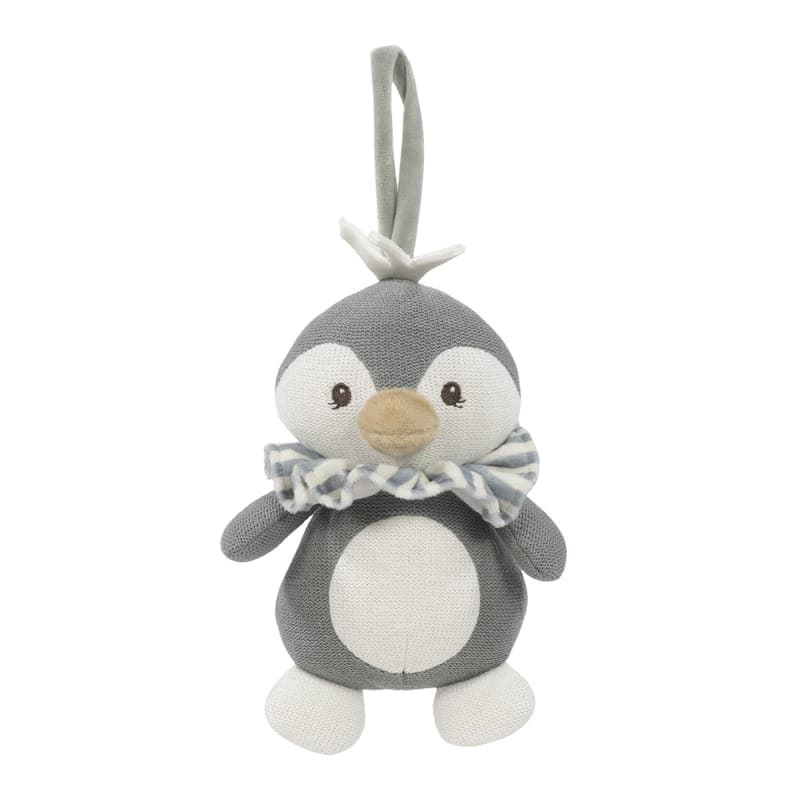 Peluche Musical Pingüíno Praliné Matcha - Imagen 1