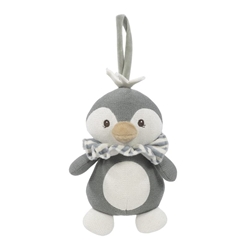 Peluche Musical Pingüíno Praliné Matcha - Imagen 1