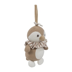 Peluche Musical Pingüíno Praliné Moka - Imagen 2