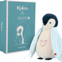 PINGüINO PELUCHE LUZ COMPAÑIA AZUL - Imagen 1