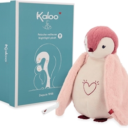 PINGüINO PELUCHE LUZ COMPAÑIA ROSA - Imagen 1
