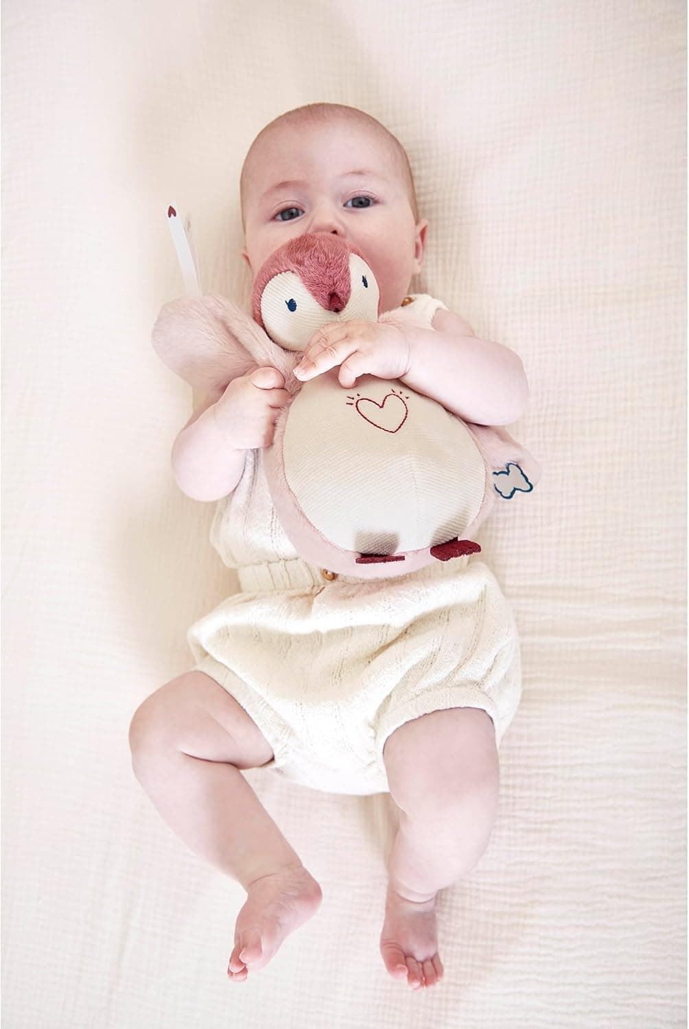 PINGüINO PELUCHE LUZ COMPAÑIA ROSA - Imagen 3