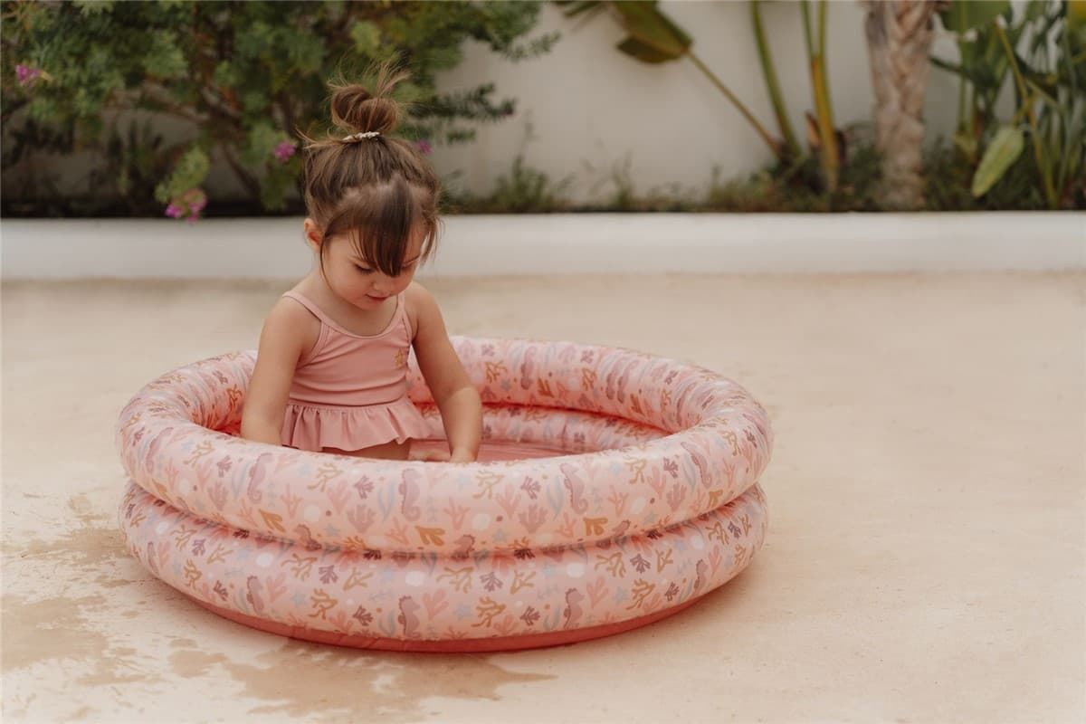 Piscina Inflable Little Dutch Ocean dreams Rosa - Imagen 2