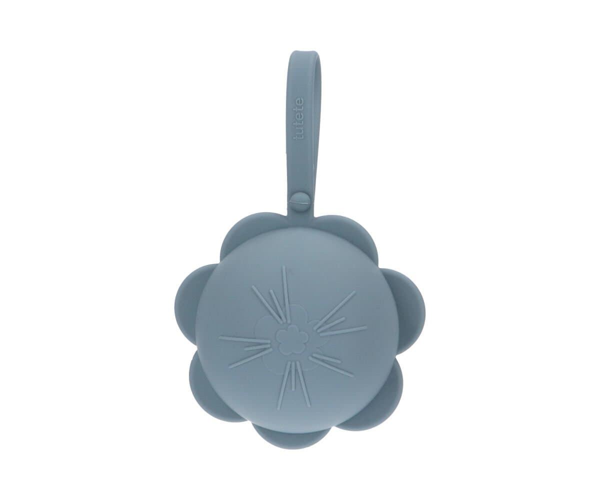 Portachupetes Silicona Flor - Imagen 5
