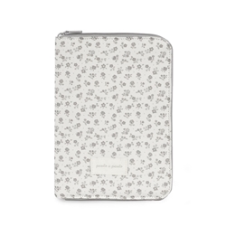 Portadocumentos Little Bloom Flor Gris - Imagen 1