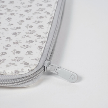 Portadocumentos Little Bloom Flor Gris - Imagen 2