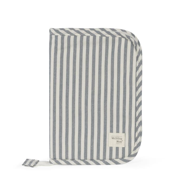 Portadocumentos Praliné Rayas Matcha - Imagen 1