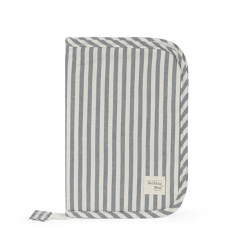 Portadocumentos Praliné Rayas Matcha - Imagen 1