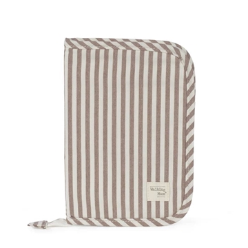 Portadocumentos Praliné Rayas Moka - Imagen 1