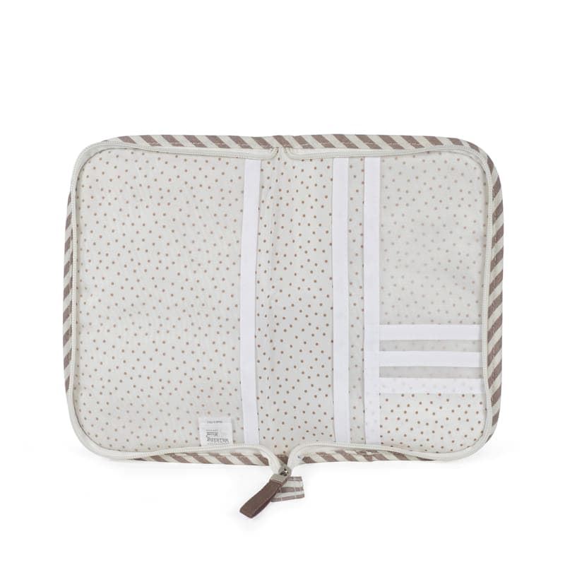 Portadocumentos Praliné Rayas Moka - Imagen 2