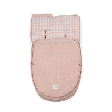 Saco Cuco 2 en 1 I Love Vichy Rosa - Imagen 2