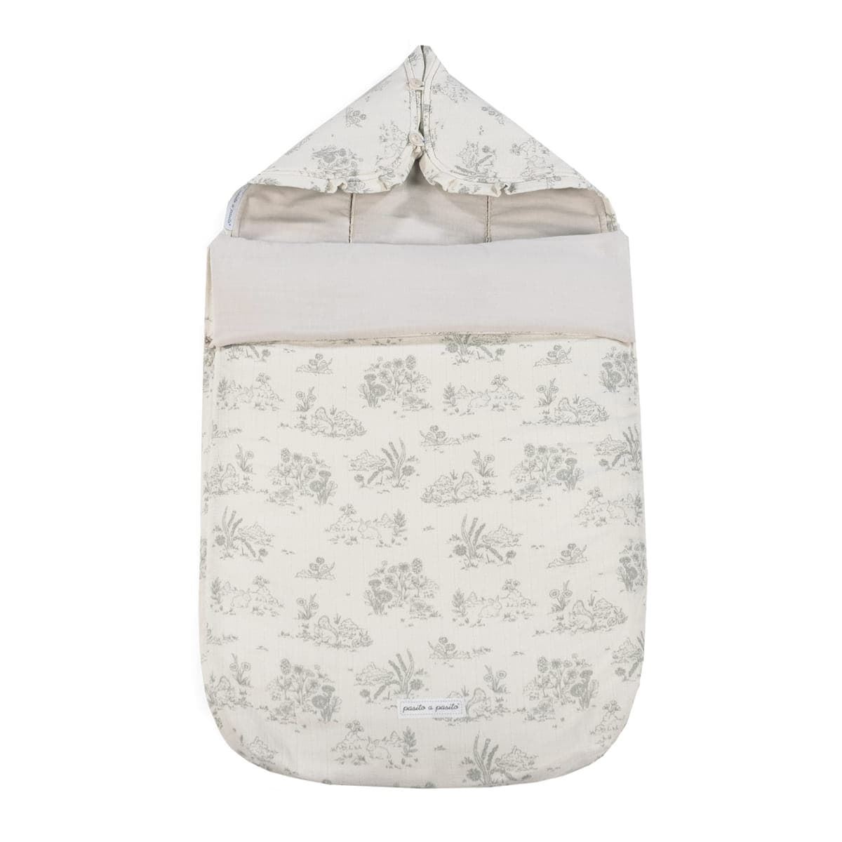 Saco Cuco 3 en 1 Toile de jouy Cream - Imagen 1