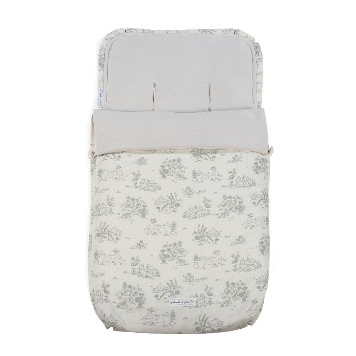 Saco Cuco 3 en 1 Toile de jouy Cream - Imagen 2