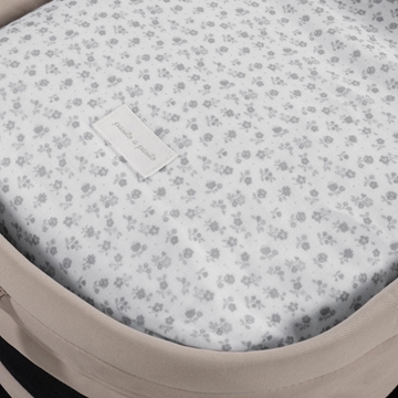 Saco Cuco Little Bloom Flor Gris - Imagen 2