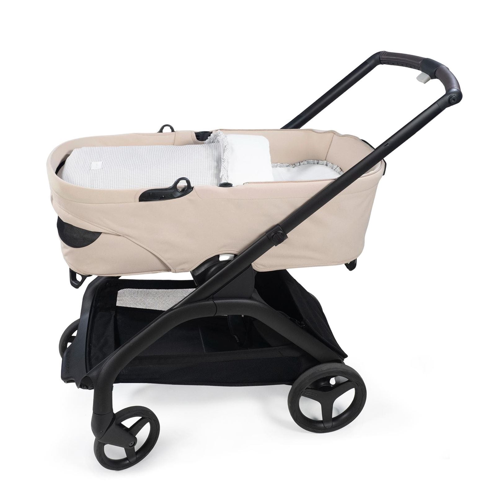 Saco Cuco Little Bloom Vichy Gris - Imagen 3