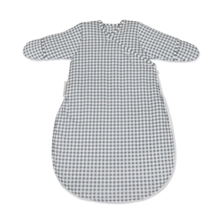 Saco Dormir Praliné Vichy/Rayas Matcha - Imagen 1