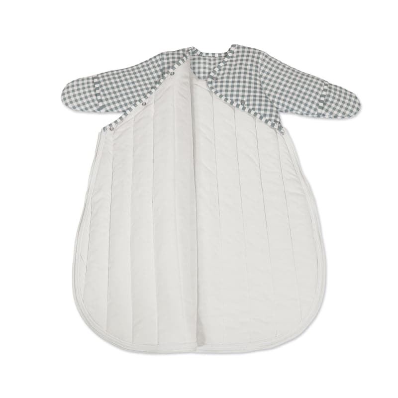 Saco Dormir Praliné Vichy/Rayas Matcha - Imagen 3