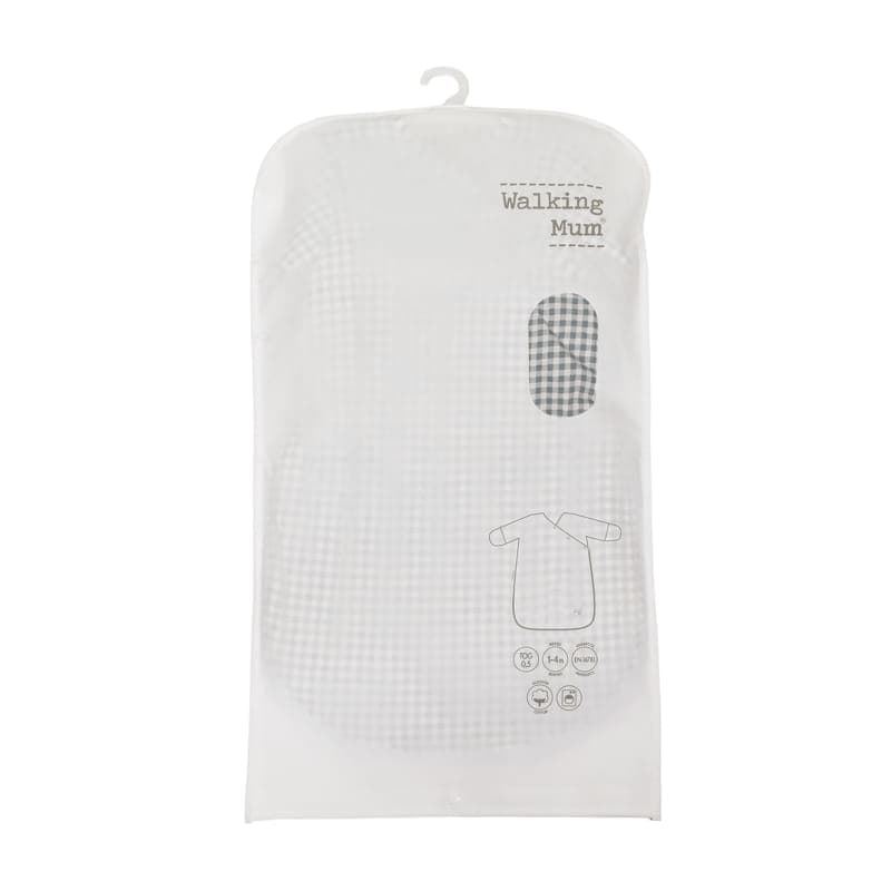 Saco Dormir Praliné Vichy/Rayas Matcha - Imagen 4