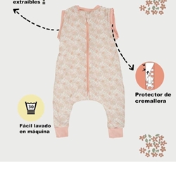 Saco Pijama con Piernas y Mangas Amanda - Imagen 2