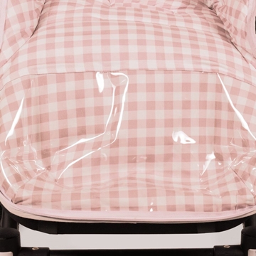 Saco Silla Entretiempo I Love Vichy Rosa - Imagen 2