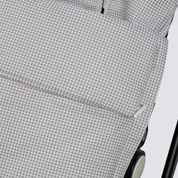 Saco Silla Entretiempo Little Bloom Vichy Gris - Imagen 2