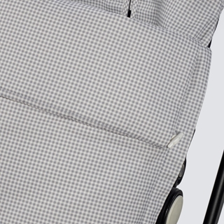 Saco Silla Entretiempo Little Bloom Vichy Gris - Imagen 2