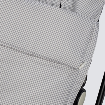 Saco Silla Entretiempo Little Bloom Vichy Gris - Imagen 2