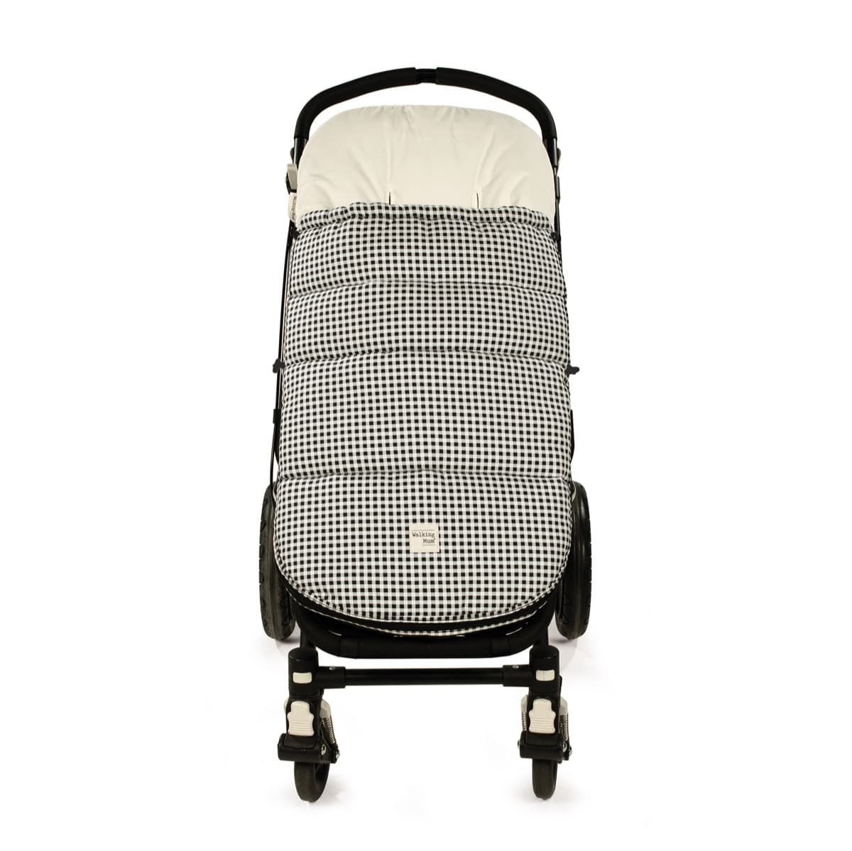 SACO SILLA I LOVE VICHY NEGRO INVIERNO - Imagen 1