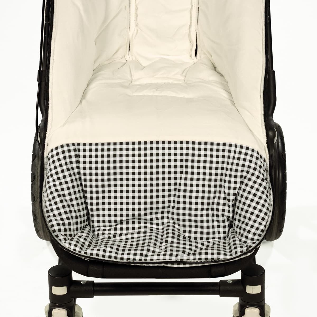 SACO SILLA I LOVE VICHY NEGRO INVIERNO - Imagen 2