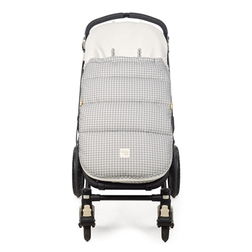 Saco Silla Invierno I Love Vichy Gris - Imagen 1