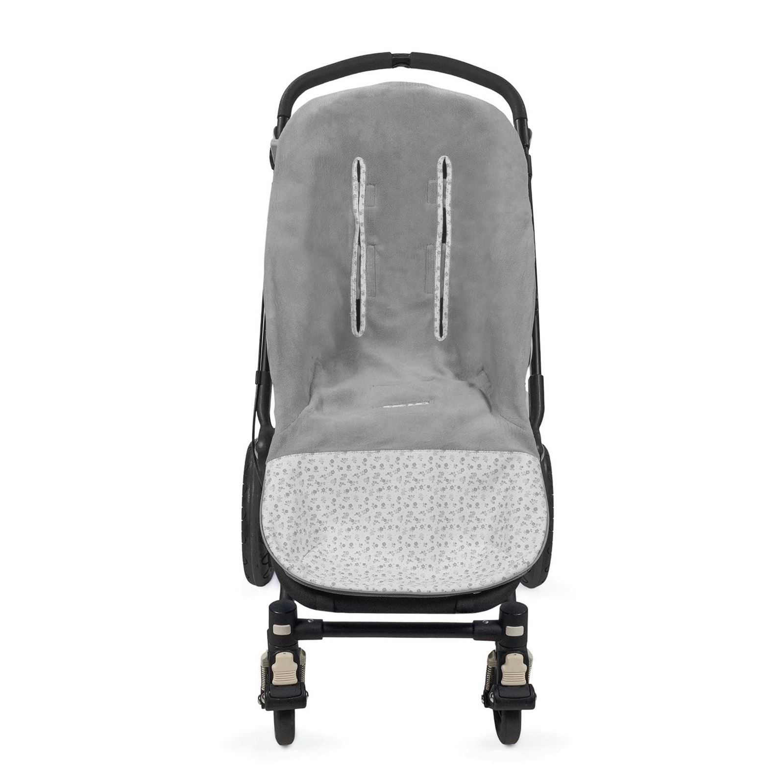 Saco Silla Invierno Little Bloom Flor Gris - Imagen 2