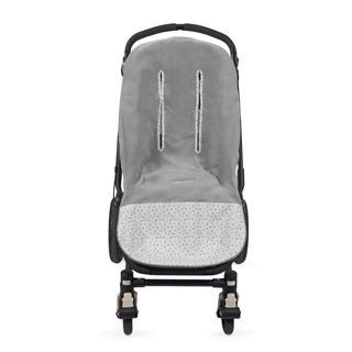 Saco Silla Invierno Little Bloom Flor Gris - Imagen 2