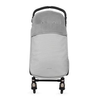 Saco Silla Invierno Little Bloom Vichy Gris - Imagen 1