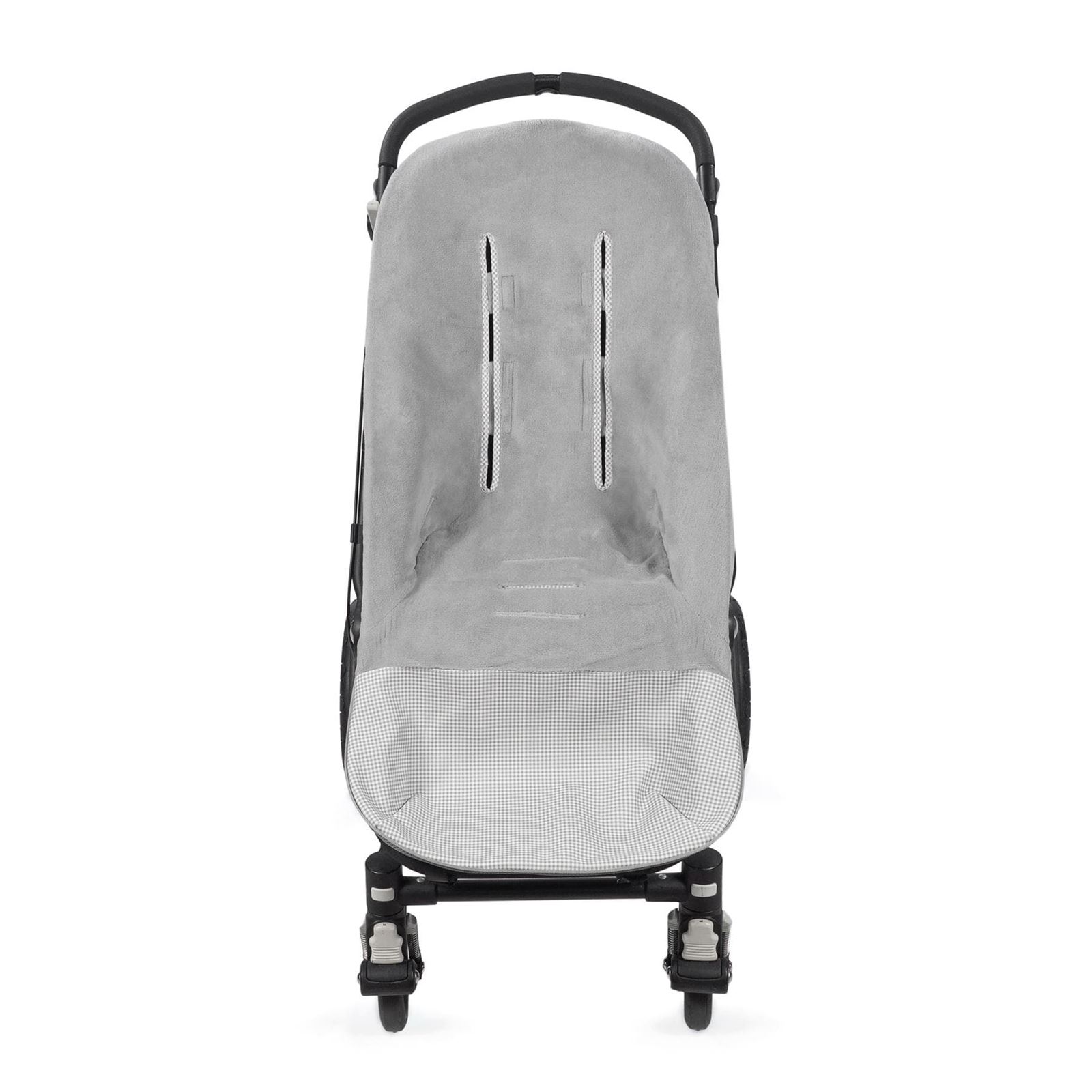 Saco Silla Invierno Little Bloom Vichy Gris - Imagen 2
