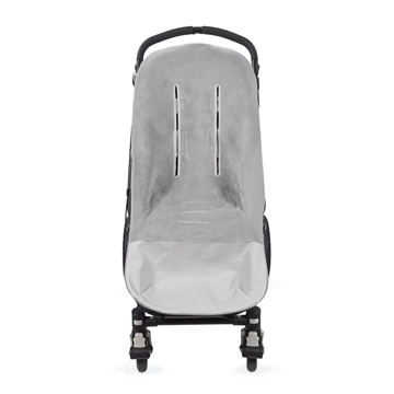 Saco Silla Invierno Little Bloom Vichy Gris - Imagen 2