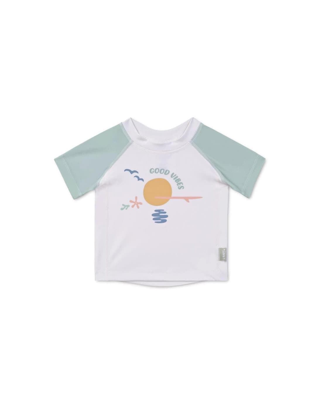 Set Bañador Pañal + Camiseta Protección + Gorro Protección Good Vibes 12-18 Meses - Imagen 2